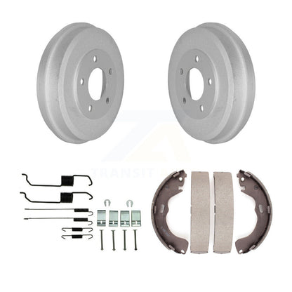 Coated Brake Drum Shoes Spring Rear Kit For Ford Escape Mazda Tribute Mercury