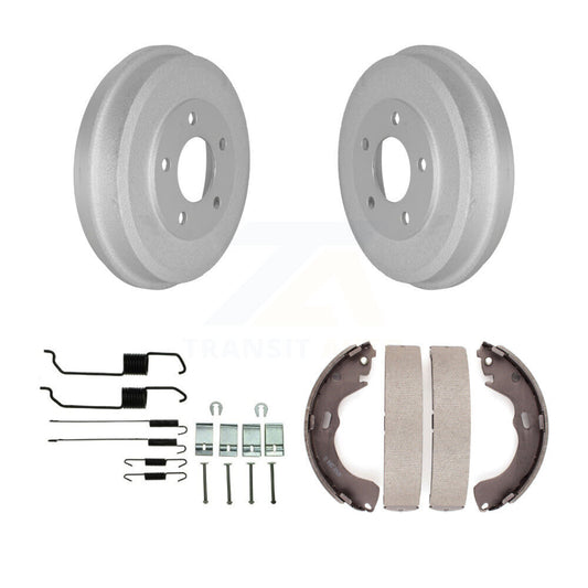 Coated Brake Drum Shoes Spring Rear Kit For Ford Escape Mazda Tribute Mercury