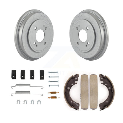 Coated Brake Drum Shoes Spring Rear Kit For Honda Civic