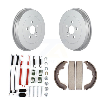 Coated Brake Drum Shoes Spring Rear Kit For Toyota Matrix Pontiac Vibe