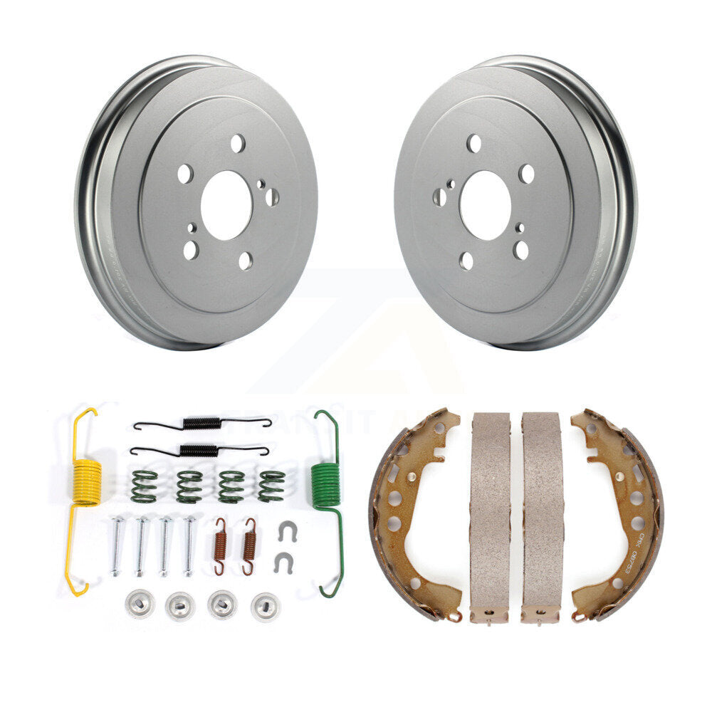 Coated Brake Drum Shoes Spring Rear Kit For 2000-2005 Toyota Celica