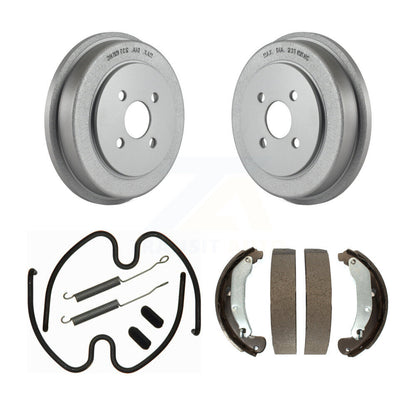 Coat Brake Drum Shoes Spring Rear Kit For Chevrolet Cobalt Pontiac Saturn Ion G5