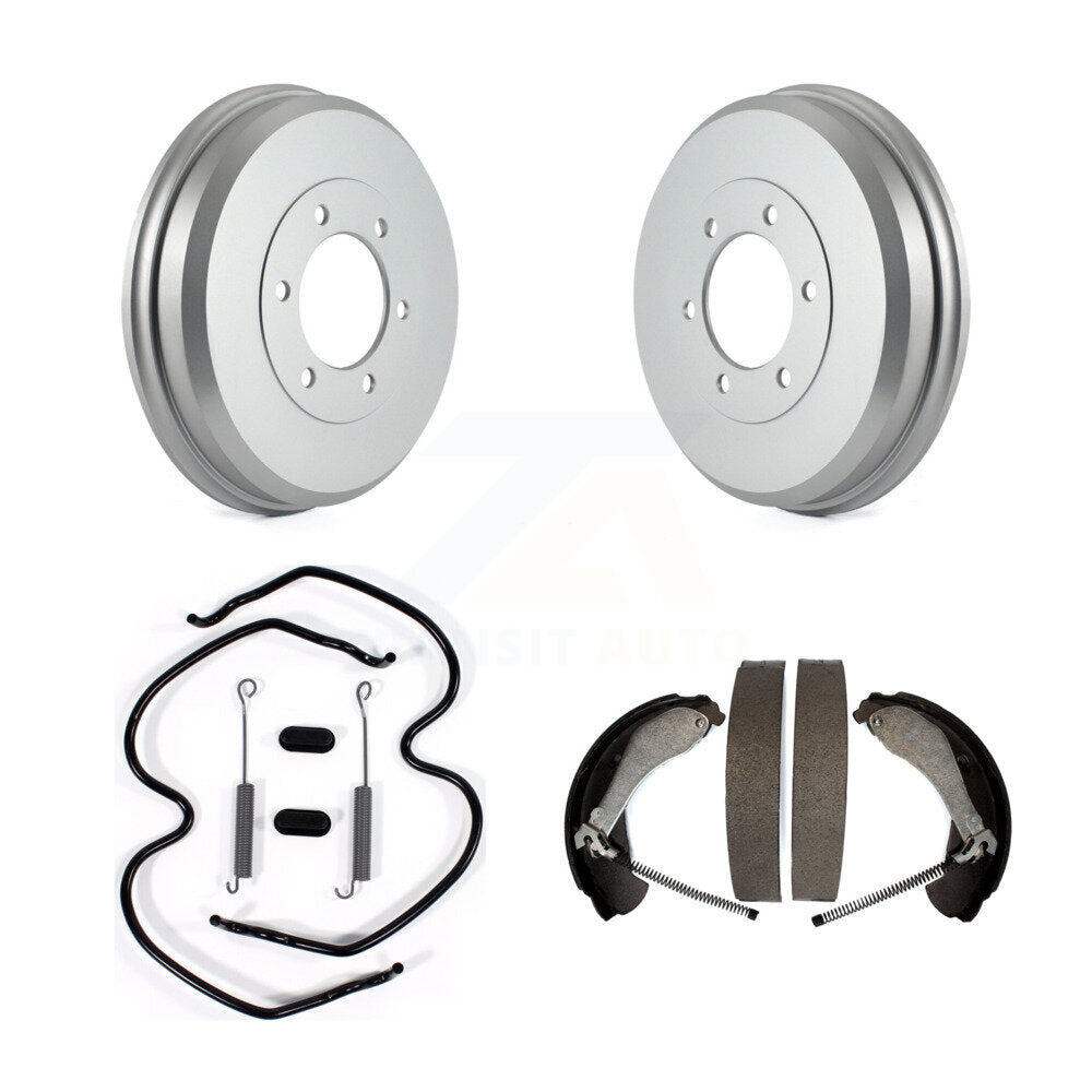 Coated Brake Drum Shoes Spring Rear Kit For Chevrolet Colorado GMC Canyon Isuzu