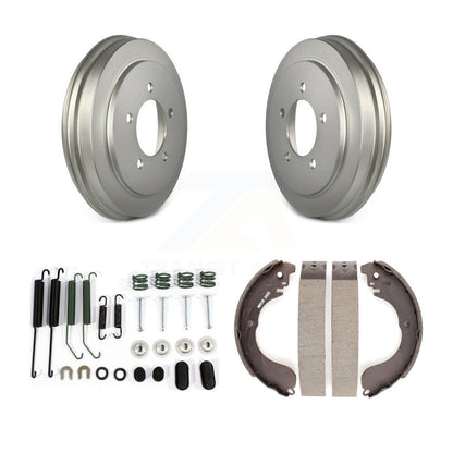 Coated Brake Drum Shoes Spring Rear Kit For Jeep Patriot Compass Dodge Caliber