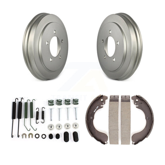 Coated Brake Drum Shoes Spring Rear Kit For Jeep Patriot Compass Dodge Caliber
