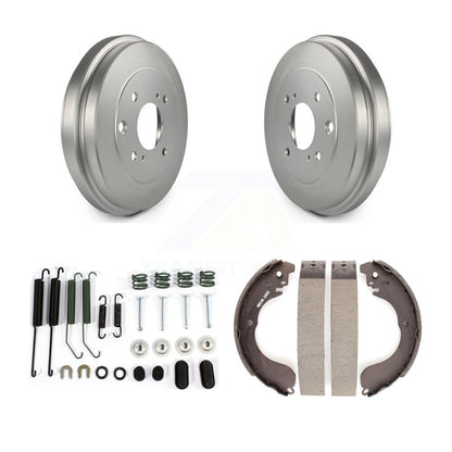 Coated Brake Drum Shoes Spring Rear Kit For Nissan Versa Sentra Cube