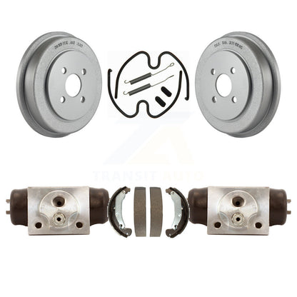 Coat Brake Drum Shoes Spring Cylinder Rear Kit For 03 Saturn Ion To VIN 3Z100143