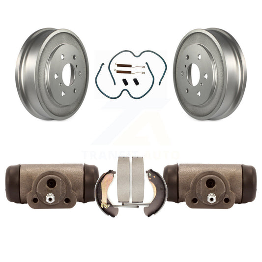 Coated Brake Drum Shoe Spring Cylinder Rear Kit For Chevrolet Silverado 1500 GMC