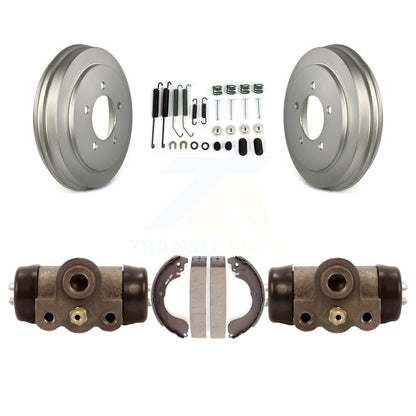 Coated Brake Drum Shoe Spring & Cylinder Rear Kit For Jeep Patriot Compass Dodge