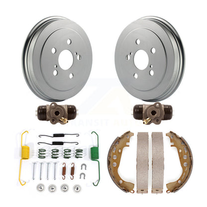 Coat Brake Drum Shoes Spring Cylinder Rear Kit (6Pc) For 2003-2005 Toyota Celica