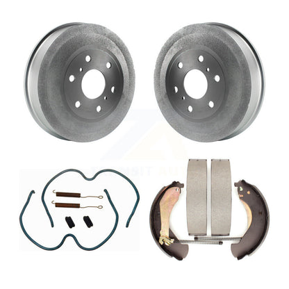 Coated Brake Drum Shoes Spring Rear Kit For Chevrolet Silverado 1500 GMC Sierra