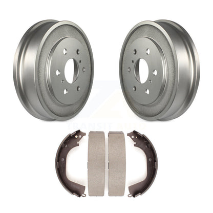 Coated Brake Drum Shoes Rear Kit For 2008 Chevrolet Silverado 1500 GMC Sierra