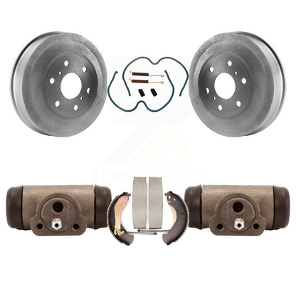 Coated Brake Drum Shoe Spring Cylinder Rear Kit For Chevrolet Silverado 1500 GMC