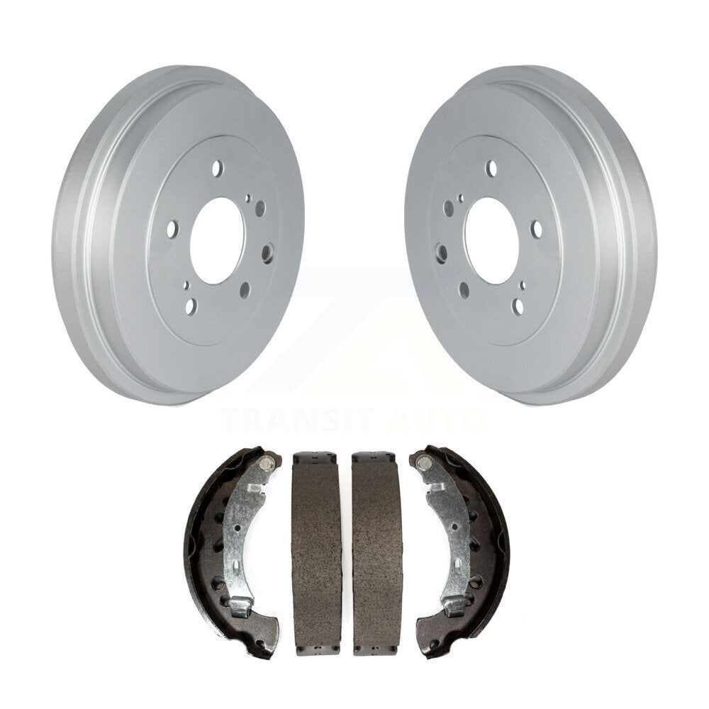 Coated Brake Drum Shoes Rear Kit For 2013-2022 Nissan Sentra