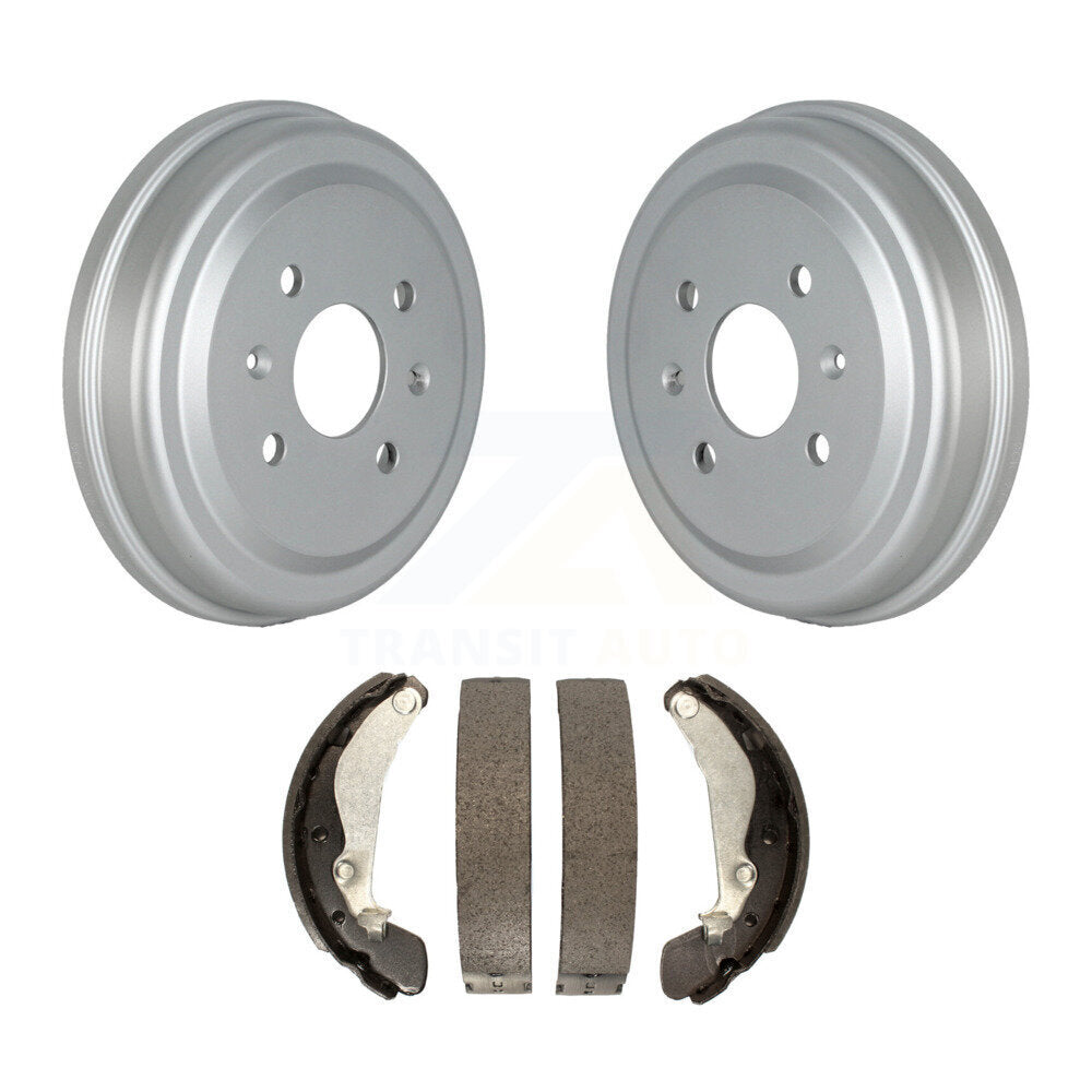 Coated Brake Drum Shoes Rear Kit For Chevrolet Aveo Pontiac Aveo5 Wave Spark G3