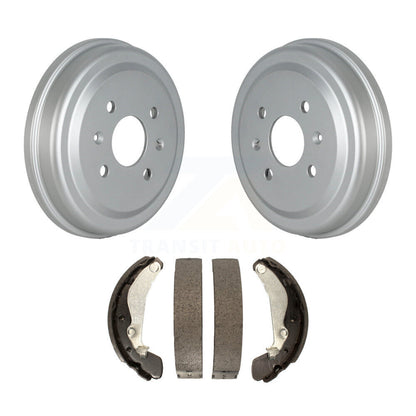 Coated Brake Drum Shoes Rear Kit For Chevrolet Aveo Pontiac Aveo5 Wave Spark G3