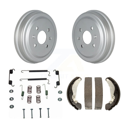 Coat Brake Drum Shoe Spring Rear Kit For Chevrolet Aveo Pontiac Aveo5 Wave Spark