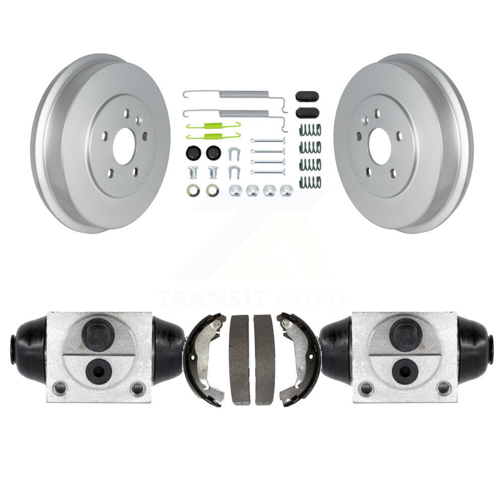 Coated Brake Drum Shoes Spring And Cylinder Rear Kit For Chevrolet Cruze Limited