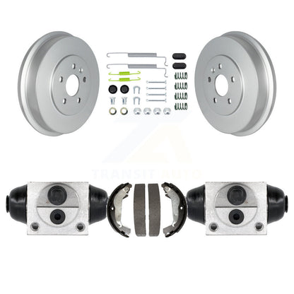 Coated Brake Drum Shoes Spring And Cylinder Rear Kit For Chevrolet Cruze Limited