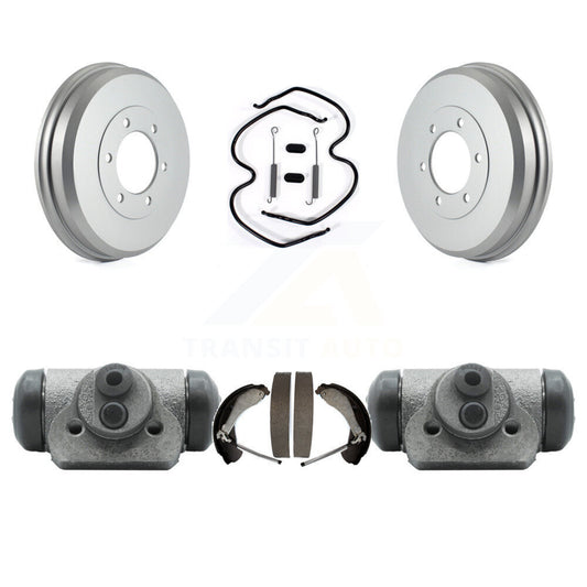 Coat Brake Drum Shoes Spring Cylinder Rear Kit For Chevrolet Colorado GMC Canyon