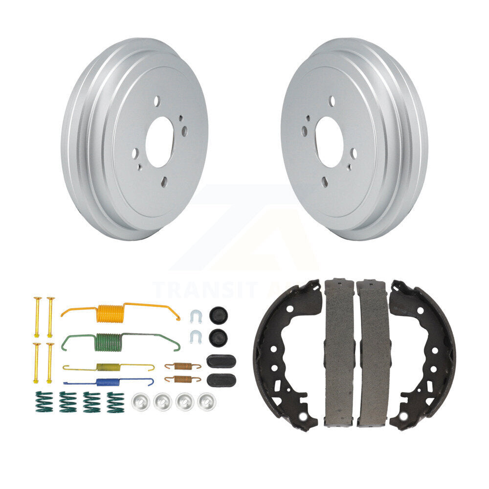 Coated Brake Drum Shoes Spring Rear Kit For Nissan Kicks Versa