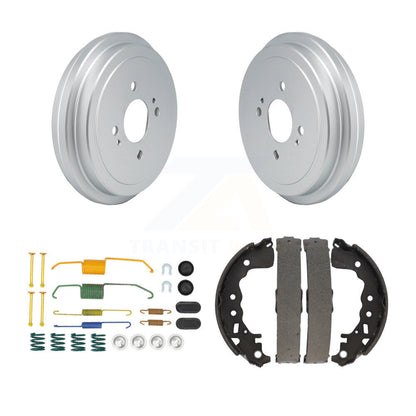 Coated Brake Drum Shoes Spring Rear Kit For Nissan Kicks Versa