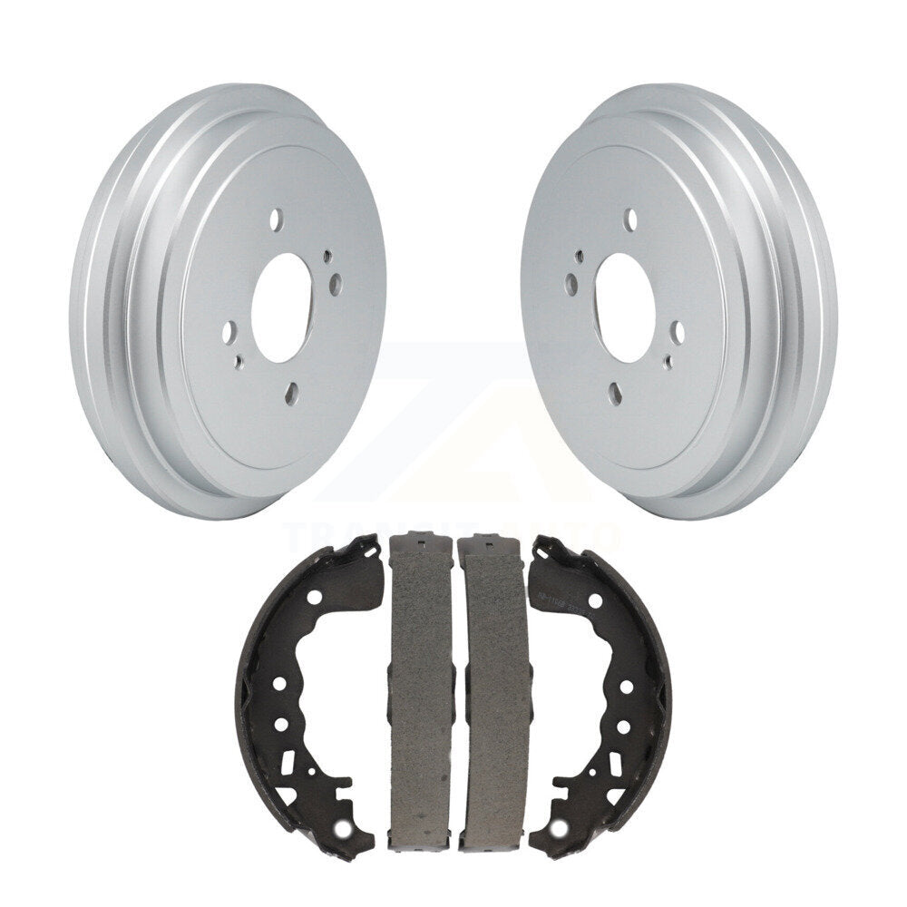 Coated Brake Drum Shoes Rear Kit For Nissan Kicks Versa