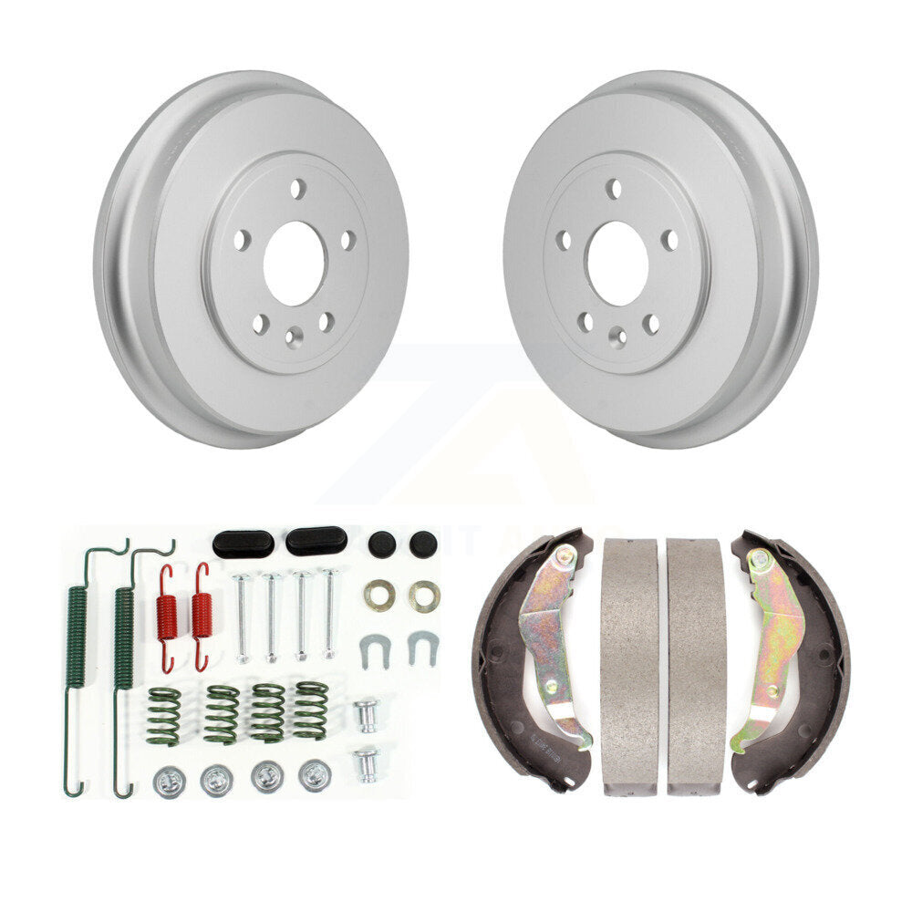 Coated Brake Drum Shoes Spring Rear Kit For Chevrolet Trax Sonic