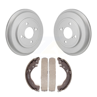 Coated Brake Drum Shoes Rear Kit For Honda Fit