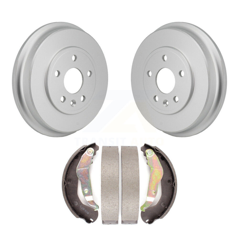 Coated Brake Drum Shoes Rear Kit For Chevrolet Trax Sonic