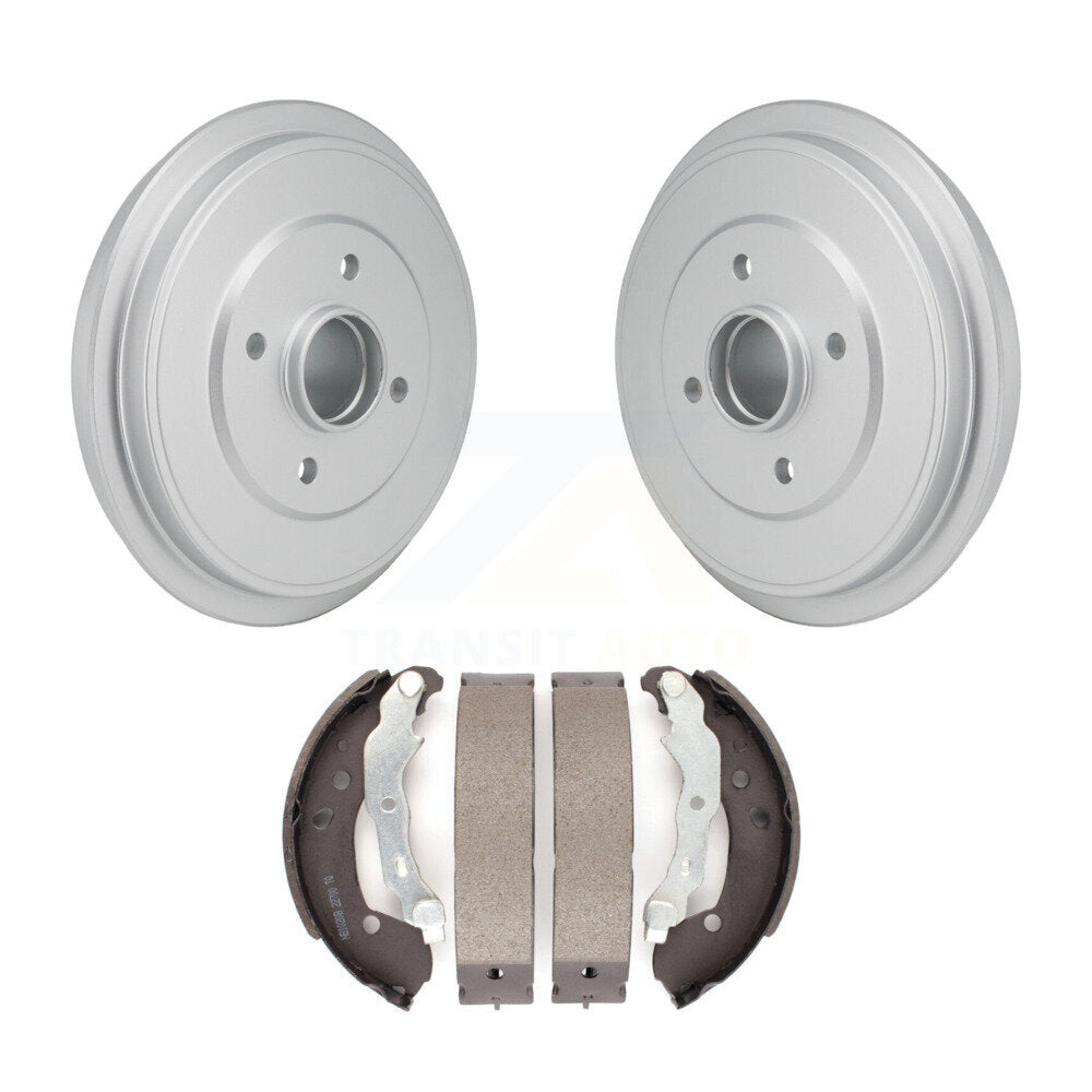 Coated Brake Drum Shoes Rear Kit For Nissan Micra Versa Note