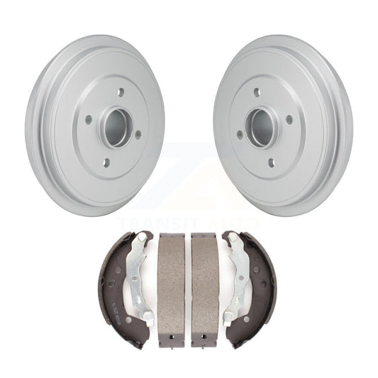 Coated Brake Drum Shoes Rear Kit For Nissan Micra Versa Note