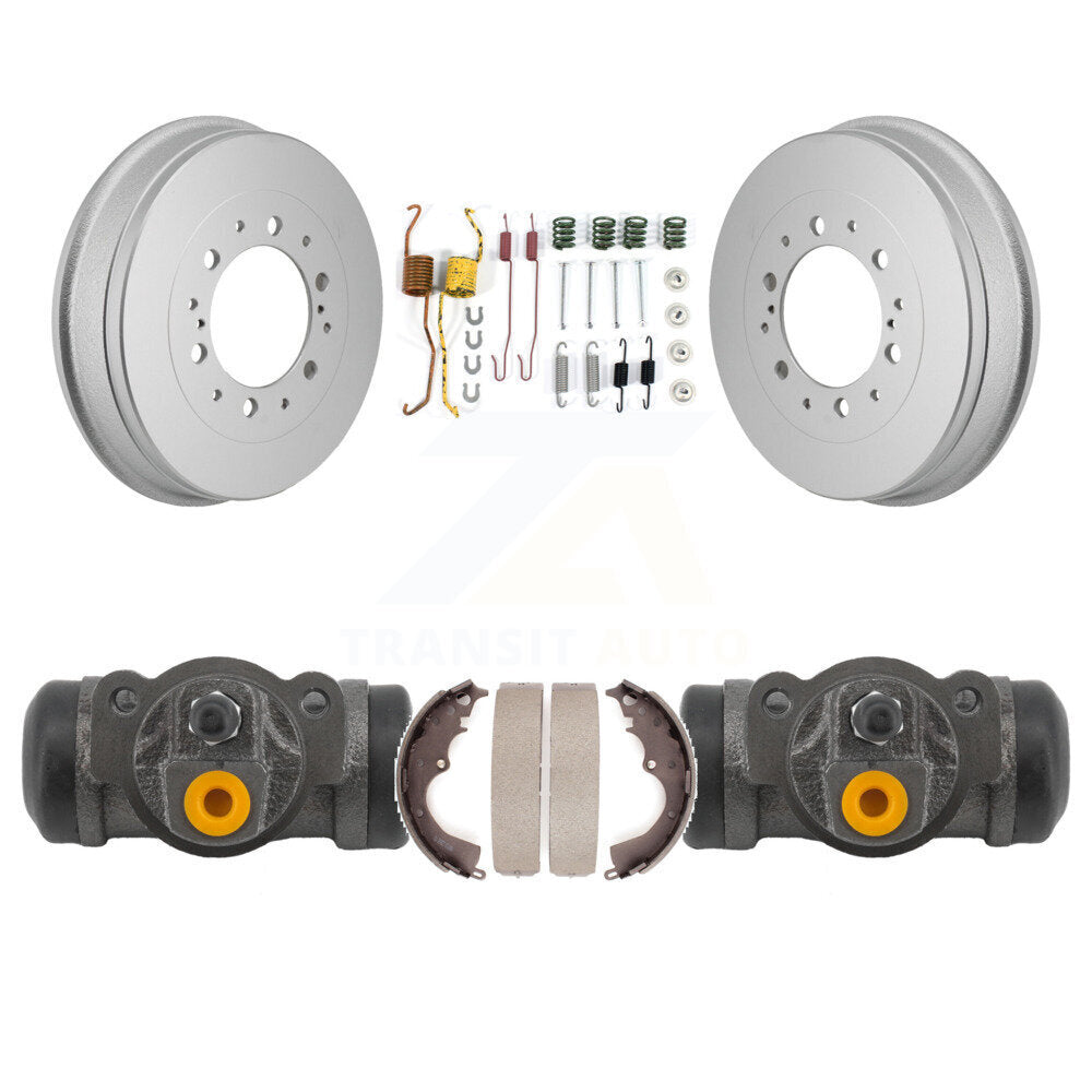 Coated Brake Drum Shoes Spring And Cylinders Rear Kit For Toyota Tacoma