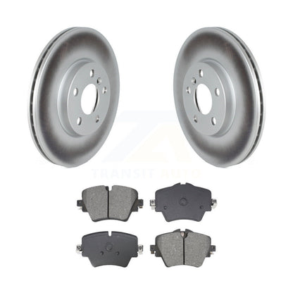 Coat Brake Rotors Semi-Metallic Pad Front Kit For Mini Cooper Countryman Clubman
