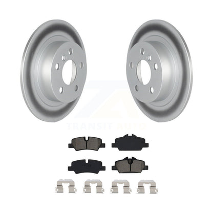 Coated Disc Brake Rotors And Semi-Metallic Pads Rear Kit For Mini Cooper
