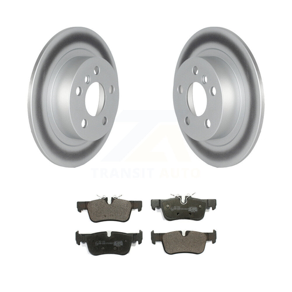 Coat Brake Rotors Ceramic Pad Rear Kit For Mini Cooper Countryman Clubman BMW i3