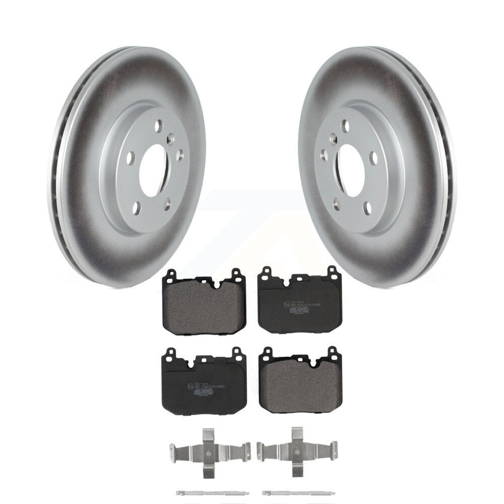 Coat Disc Brake Rotors Ceramic Pad Front Kit For 2017-2020 Mini Cooper Clubman S