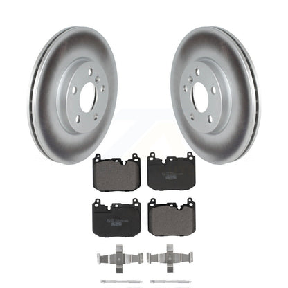 Coat Disc Brake Rotors Ceramic Pad Front Kit For 2017-2020 Mini Cooper Clubman S