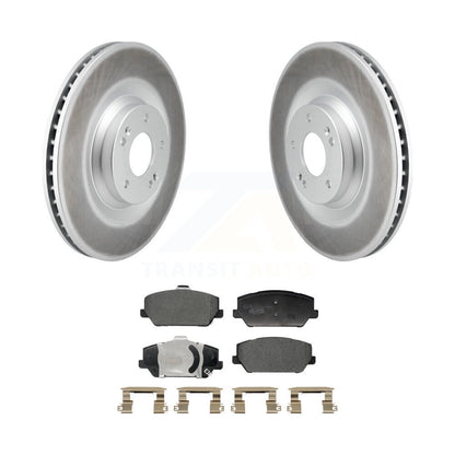 Coated Disc Brake Rotors And Ceramic Pads Front Kit For Hyundai Veloster N