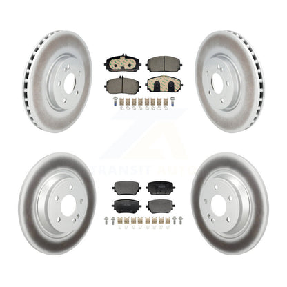 Coat Brake Rotor Ceramic Pad Front Rear Kit For Mercedes-Benz GLB250 EQB 350 300