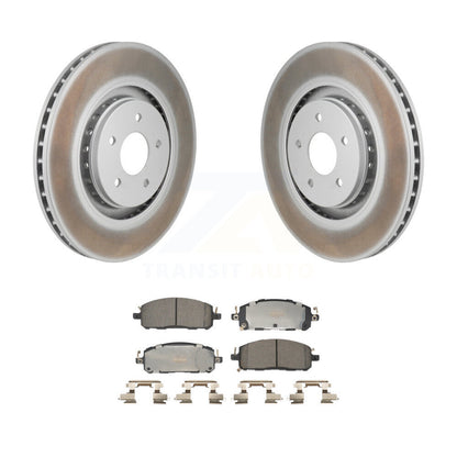 Coat Brake Rotors Ceramic Pad Front Kit For Mitsubishi Outlander Nissan INFINITI