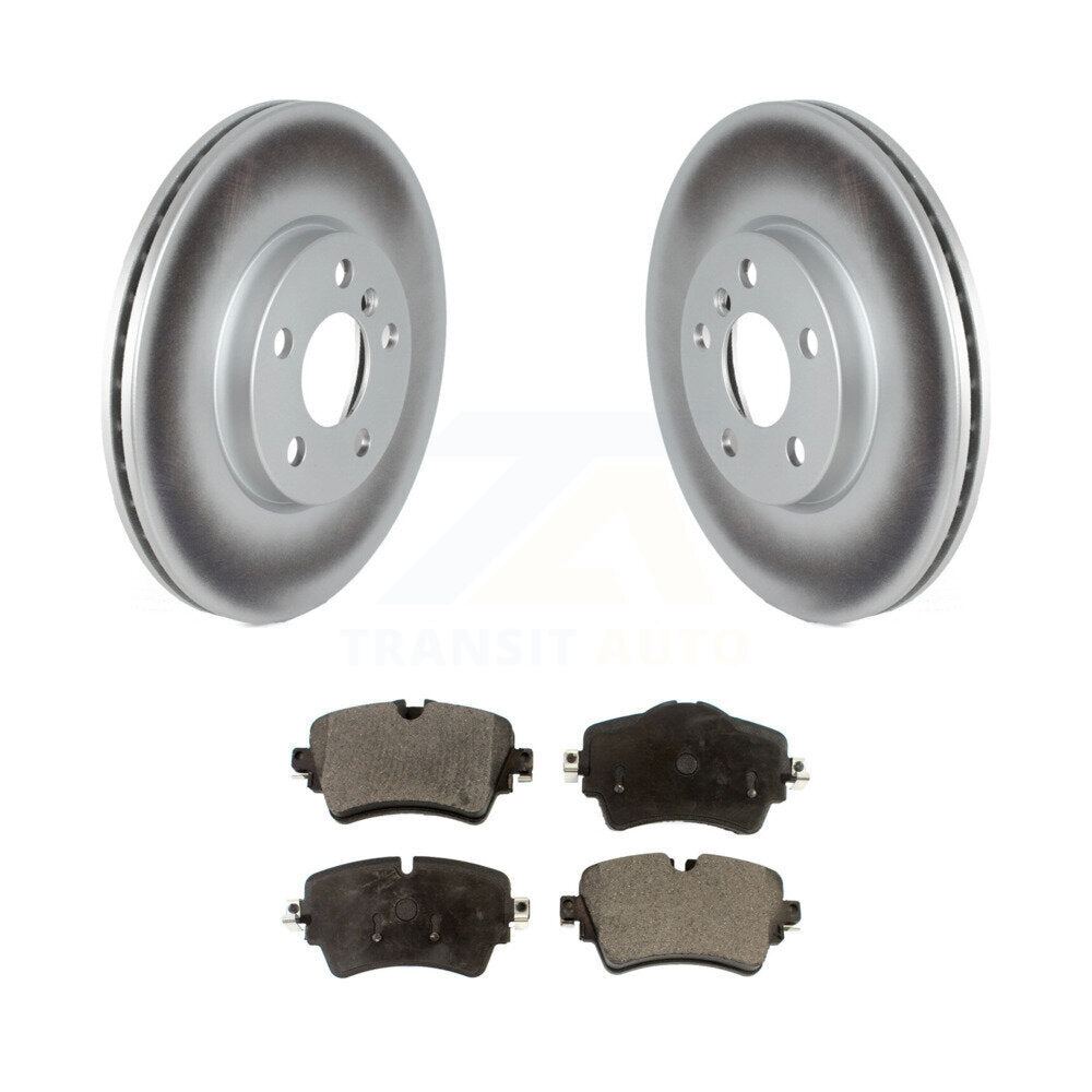 Coated Disc Brake Rotors And Ceramic Pads Front Kit For 2022 Mini Cooper S