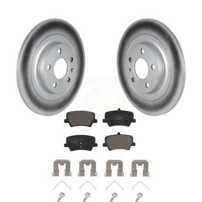 Coated Disc Brake Rotors And Ceramic Pads Rear Kit For Volvo XC40