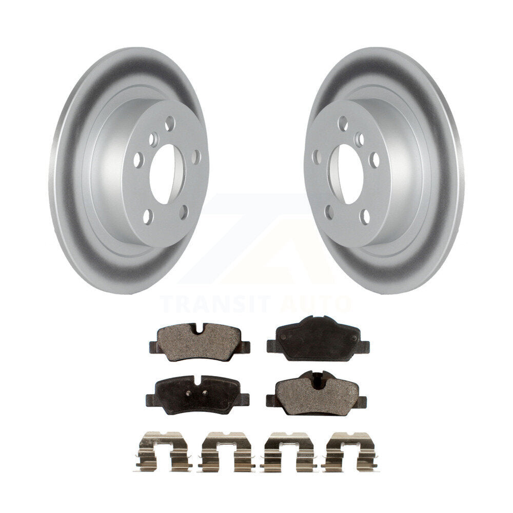 Coat Brake Rotor Ceramic Pad Rear Kit For Mini Cooper BATTERY EV (EV BEV) engine