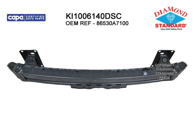 Front Bumper Impact Bar 2014-2016 Kia Forte, Forte5