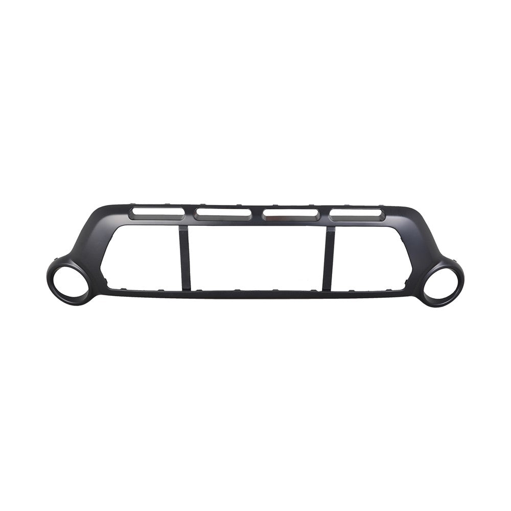 Front Center Bumper Cover [molding] Gloss Black 2014-2016 Kia Soul