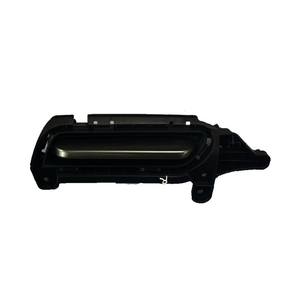 Left Driver Side Bumper Cover Air Duct [outer Molding Only] Black With Silver Molding 2023-2025 Kia Telluride