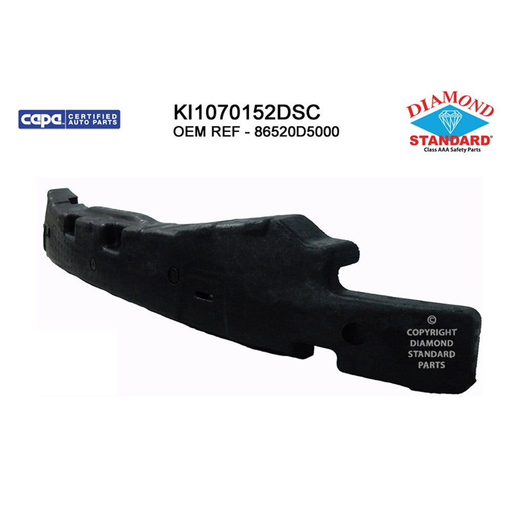 Front Bumper Impact Absorber 2016-2018 Kia Optima