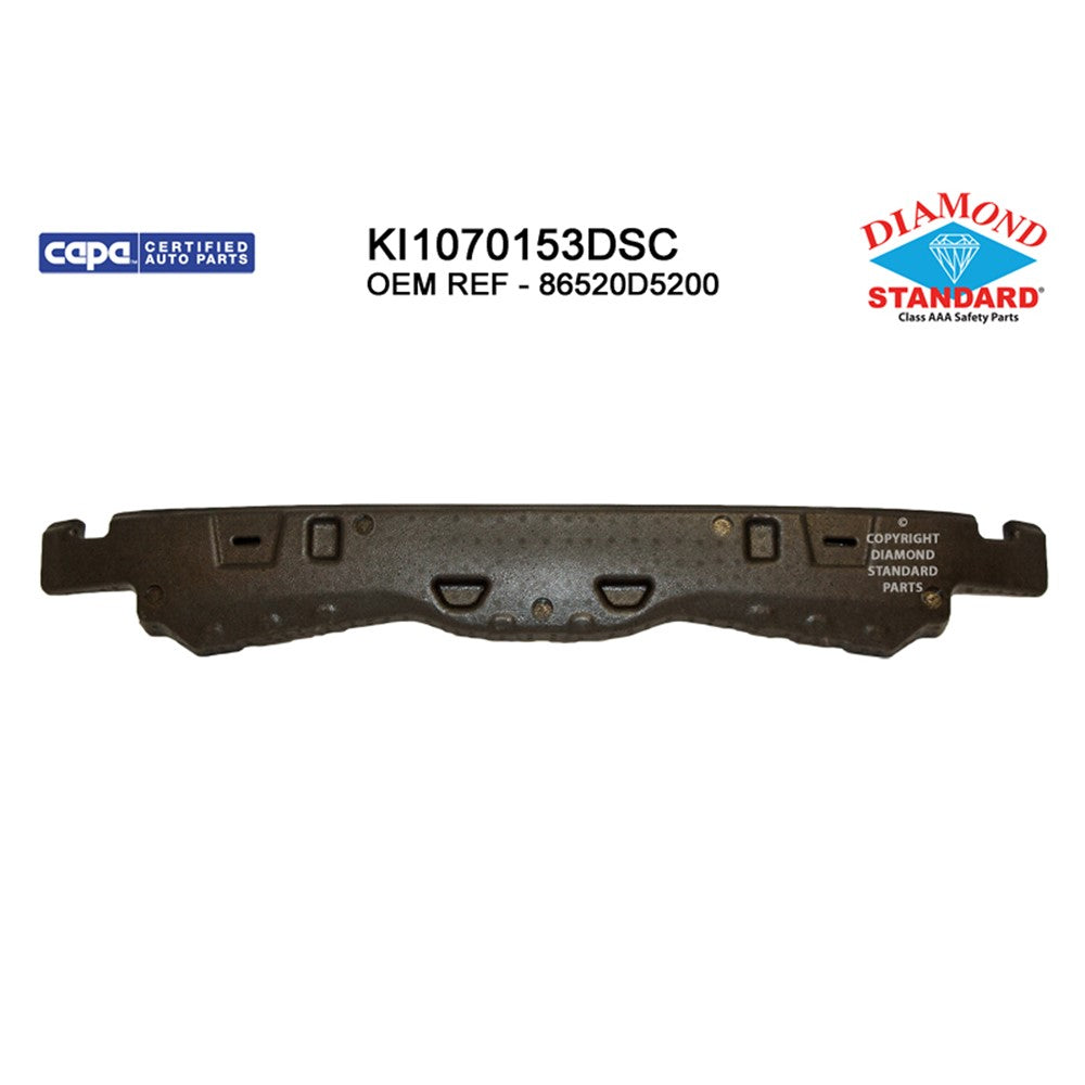 Front Bumper Impact Absorber 2016-2018 Kia Optima