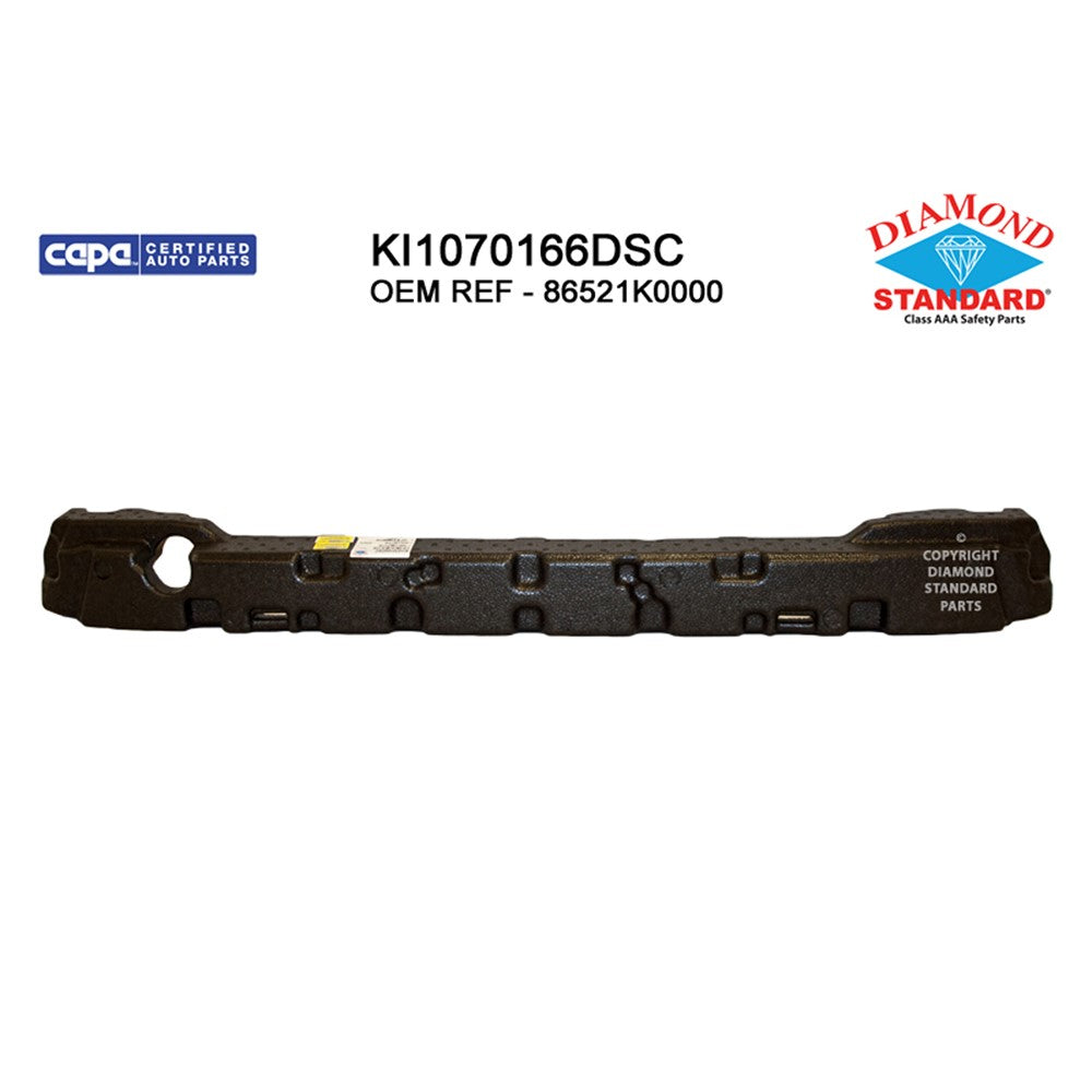 Front Bumper Impact Absorber 2020-2022 Kia Soul